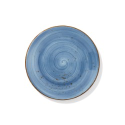 QUALITAT BLUE PLATO LLANO 23CM