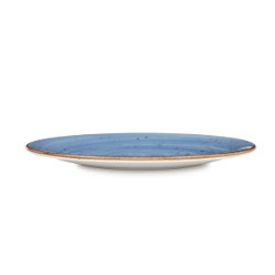 QUALITAT BLUE PLATO LLANO 23CM