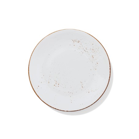 QUALITAT WHITE PLATO LLANO 23CM