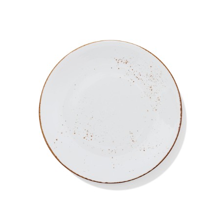 QUALITAT WHITE COLORS PLATO LLANO 28CM