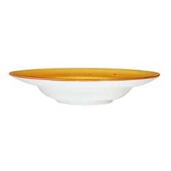 QUALITAT YELLOW PLATO PASTA 27CM