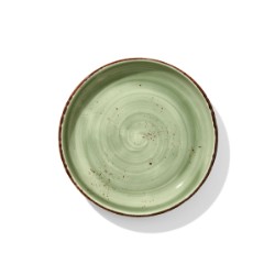 QUALITAT GREEN PLATO HONDO 23,5CM