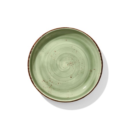 QUALITAT GREEN PLATO HONDO 23,5CM