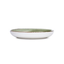 QUALITAT GREEN PLATO HONDO 23,5CM