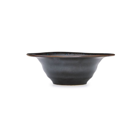 QUALITAT OXIDUM BLUE BOWL IRREGULAR 16.5CM