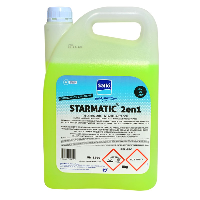 STARMATIC 2 EN 1 5KG./DET.ABRI