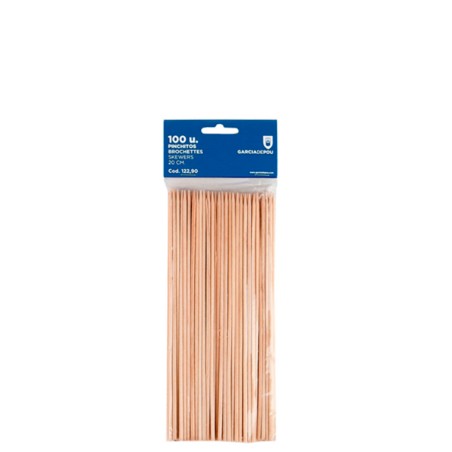 BROCHETAS 20CM NATURAL MADERA